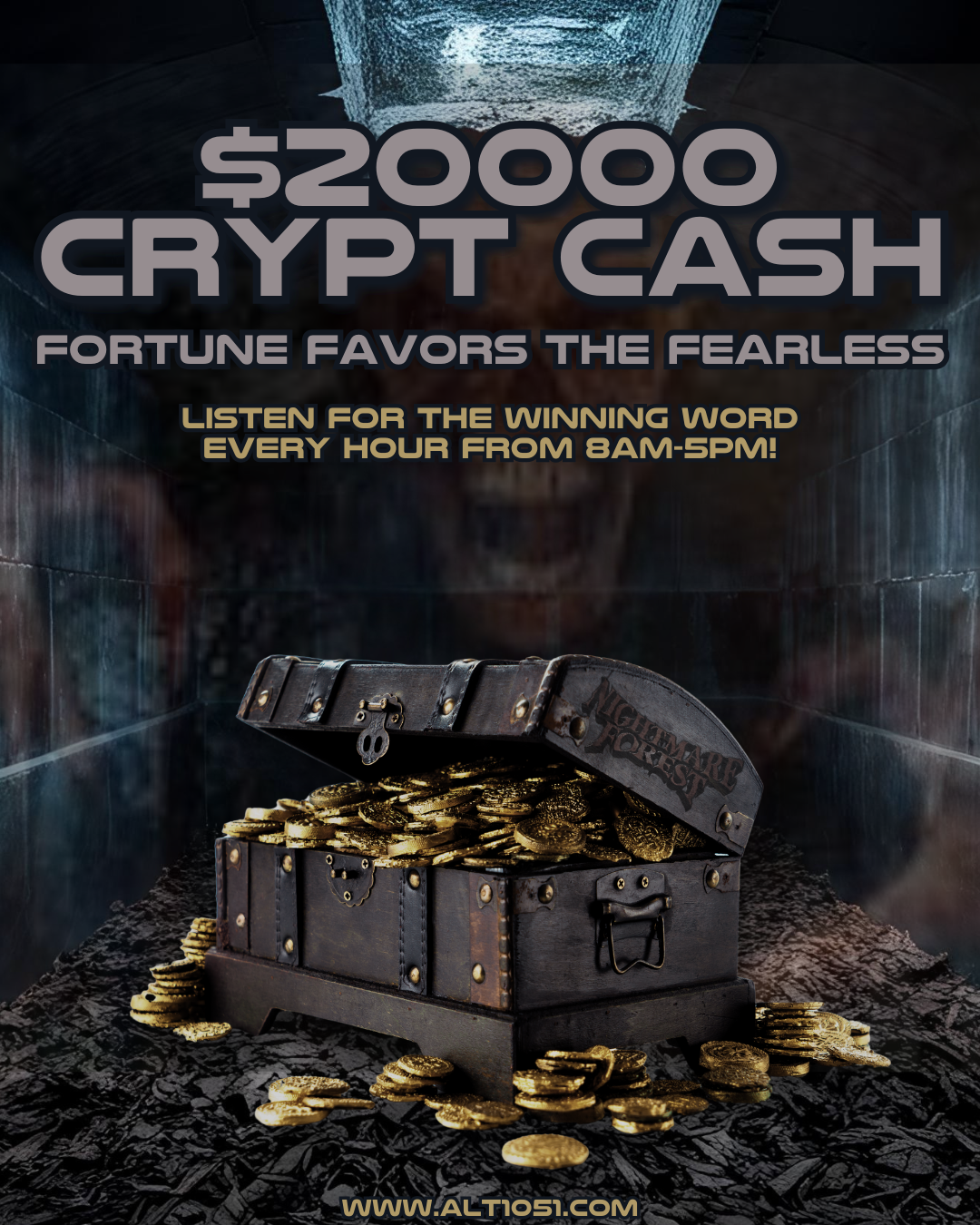 20,000 dollar Crypt Cash content